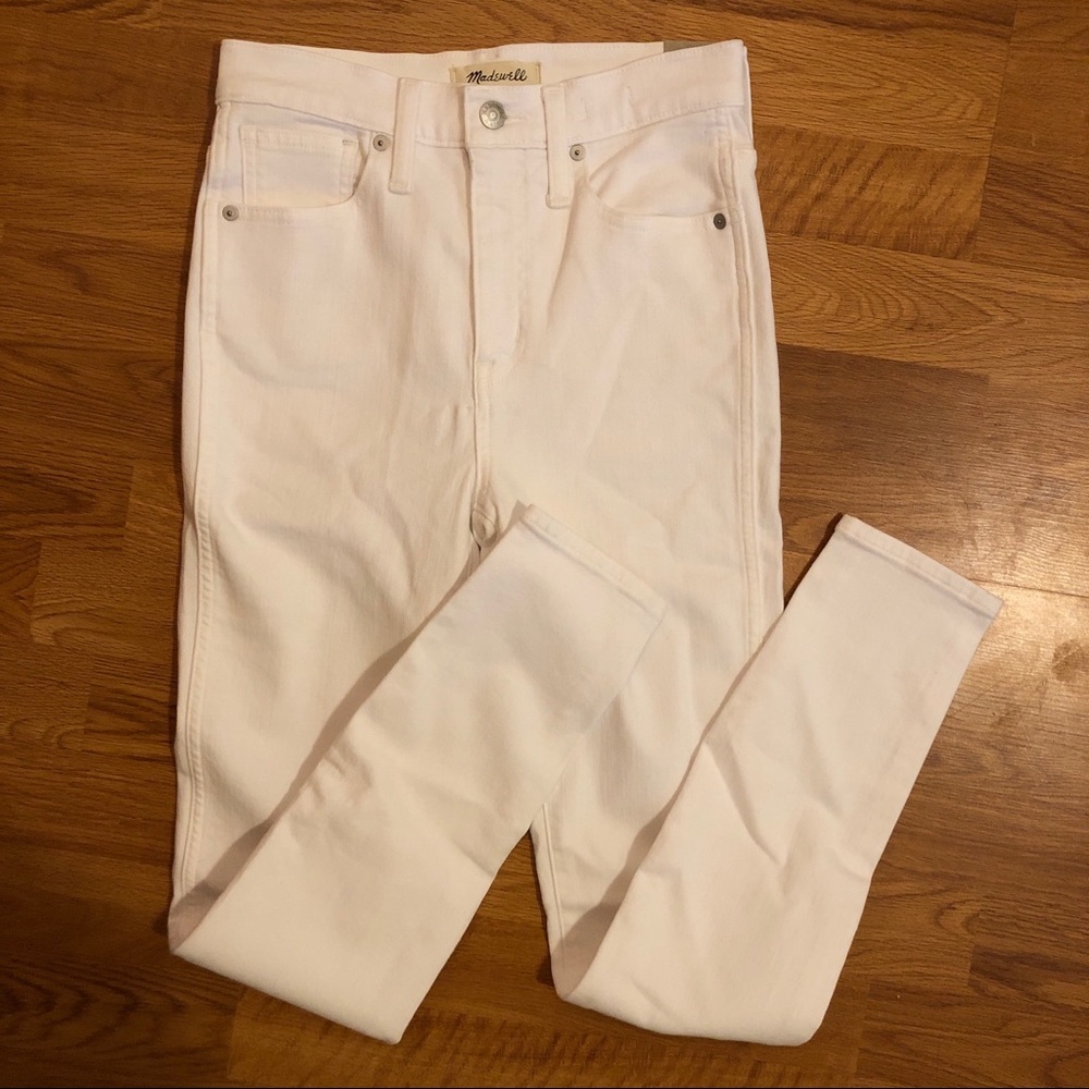 Madewell 10” high-rise skinny jeans